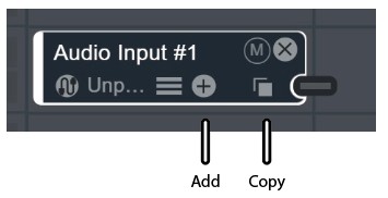 Add Input Source Button Add Input Source Button