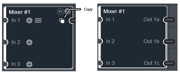 Copy Output Channel Copy Output Channel