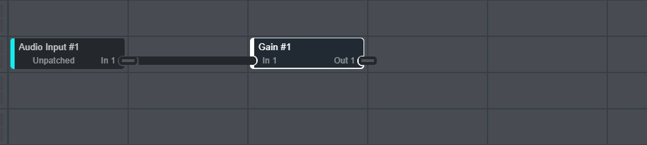 Gain Module Auto Connection Gain Module Auto Connection