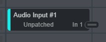 Input Module Unpatched Input Module Unpatched