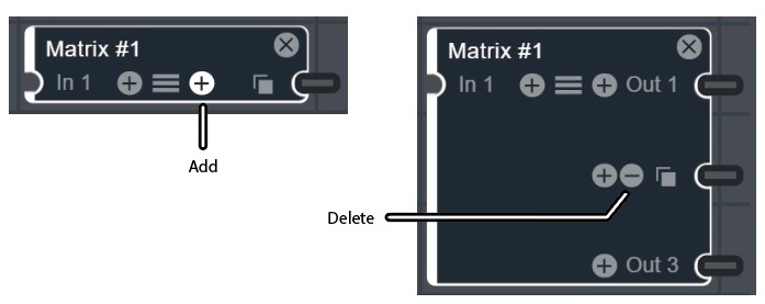 Matrix Module Add Output Matrix Module Add Output