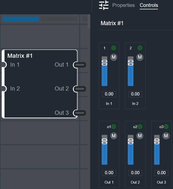 Matrix Module Controls Matrix Module Controls