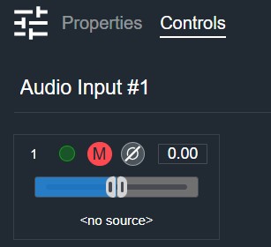Mute Input Module Controls Mute Input Module Controls