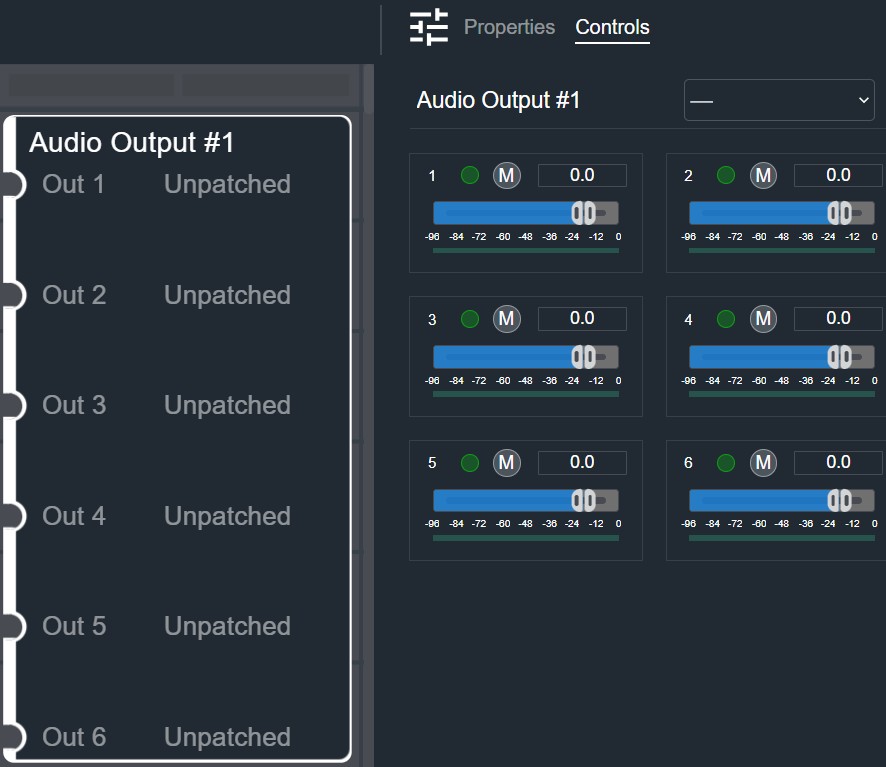 Output Module Controls