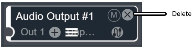 Output Module Delete