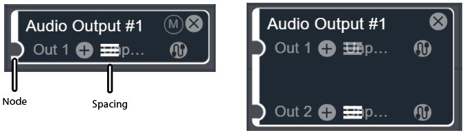 Output Module Row Spacing