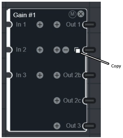 Processing Module Copy Output