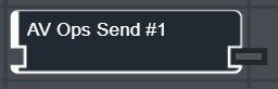 AV Ops Send IO
