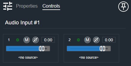 Audio Input Controls
