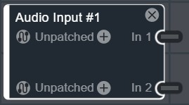 Audio Input IO