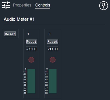 Audio Meter Controls