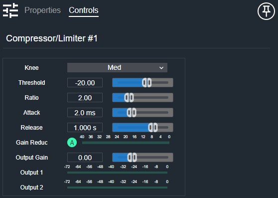 Compressor Limiter Controls