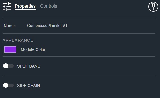 Compressor Limiter Properties