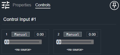 Control Input Controls
