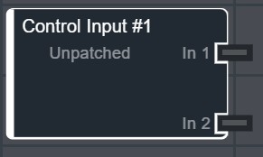 Control Input IO