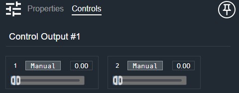 Control Output Controls