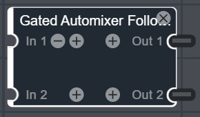 Gated Automixer Follower IO