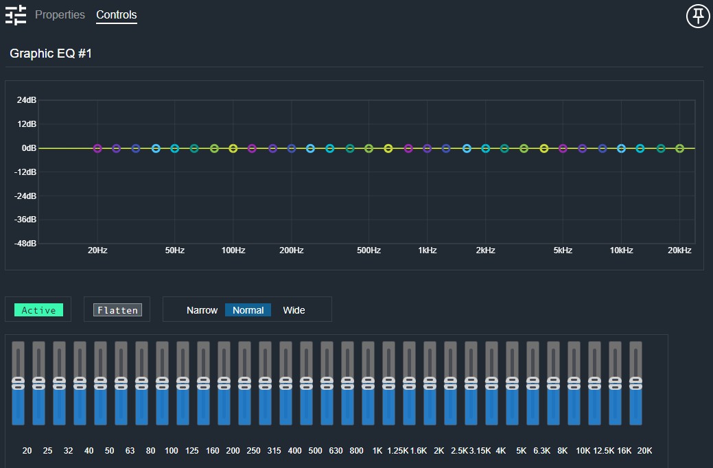 Graphic EQ Controls