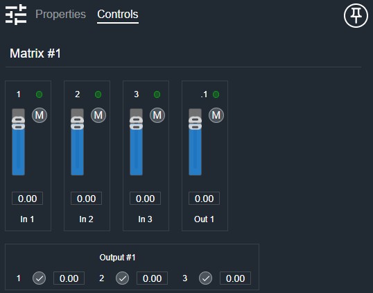 Matrix Controls