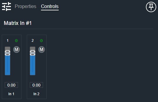 Matrix In Controls