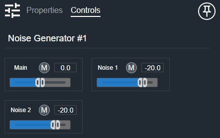 Noise Generator Controls