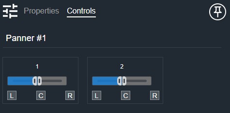 Panner Controls