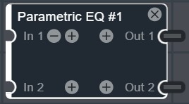 Parametric EQ IO