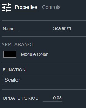 Scaler Properties