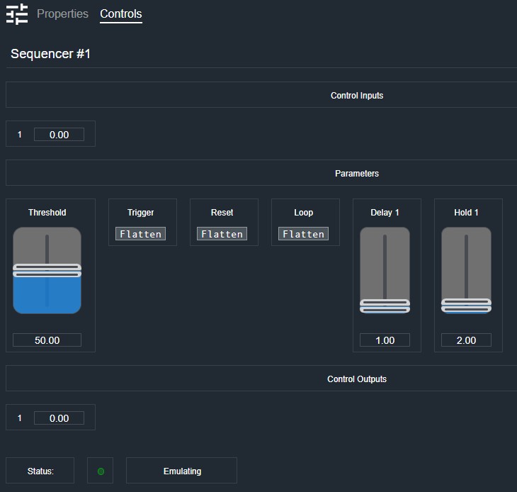 Sequencer Controls