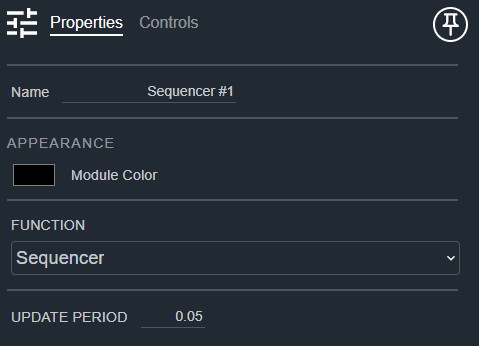 Sequencer Properties