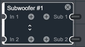 Subwoofer Crossover IO