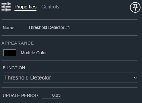 Threshold Detector Properties