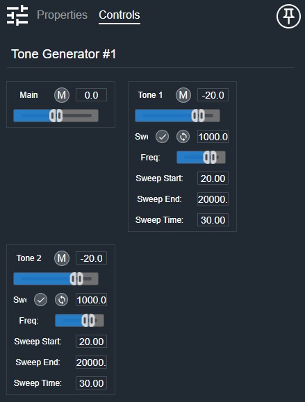 Tone Generator Controls