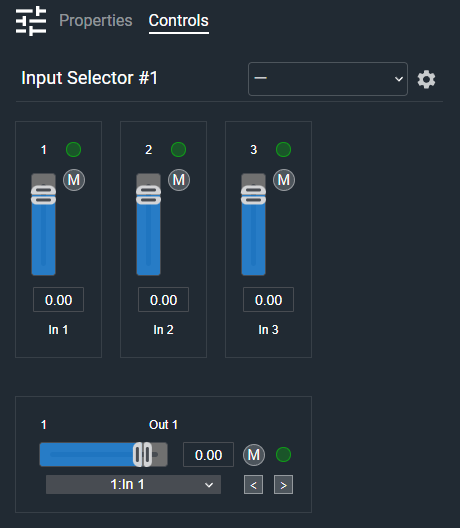 Input Selector Controls